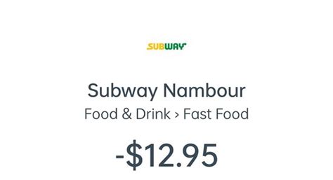 subway nambour.